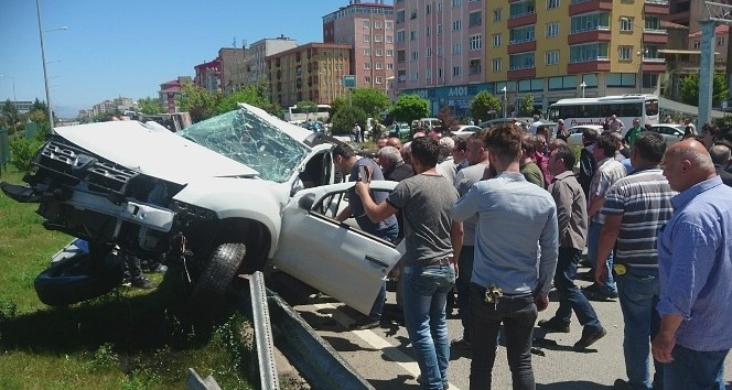 Giresun’da trafik kazası: 2’si ağır 3 yaralı