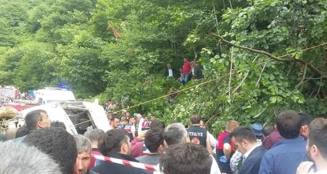 Giresun'da Feci Kaza 6 Ölü 5 Yaralı.