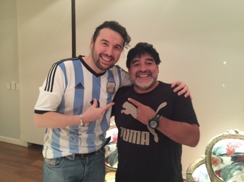 Maradona le Trkiye'ye Selam